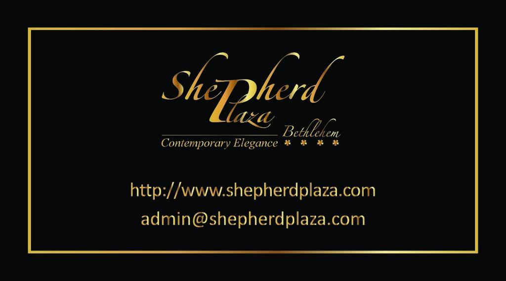 בית לחם Shepherd Plaza Hotel מראה חיצוני תמונה